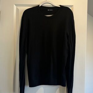 Men's Black Crewneck Sweater